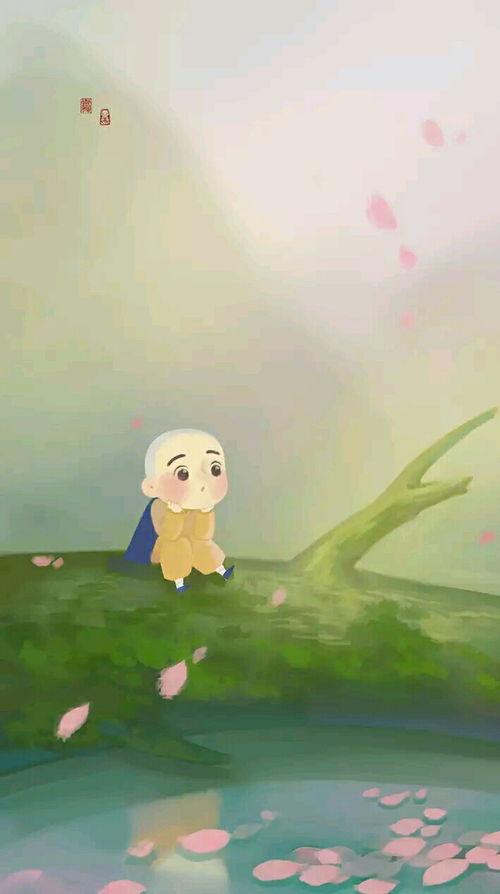 头条里可爱的小和尚动画,小和尚动画带你领略禅意生活